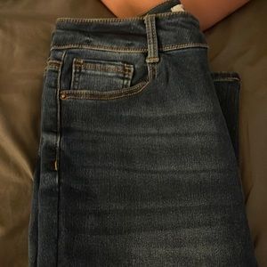 dark blue jeans only worn once